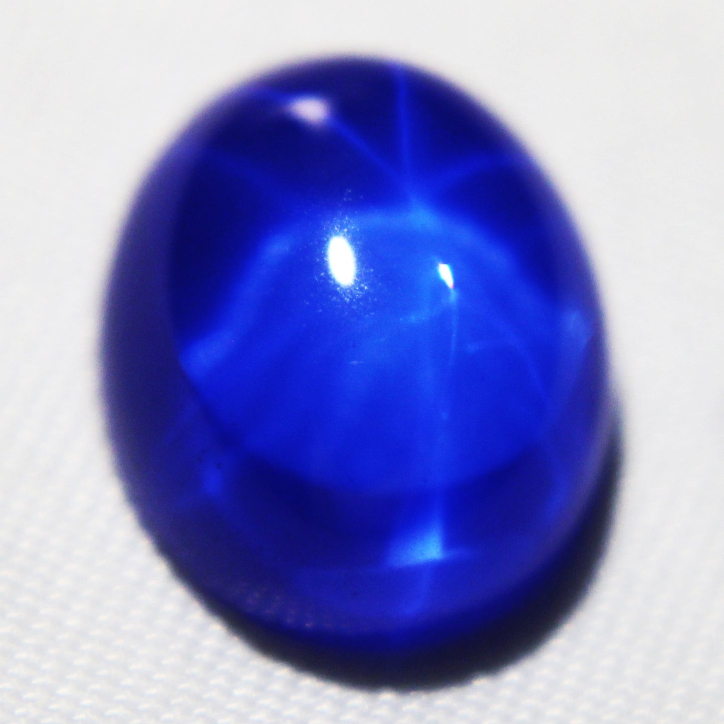 8.10 Ct 6 Rays Star Blue Sapphire Loose Gemstone Certified