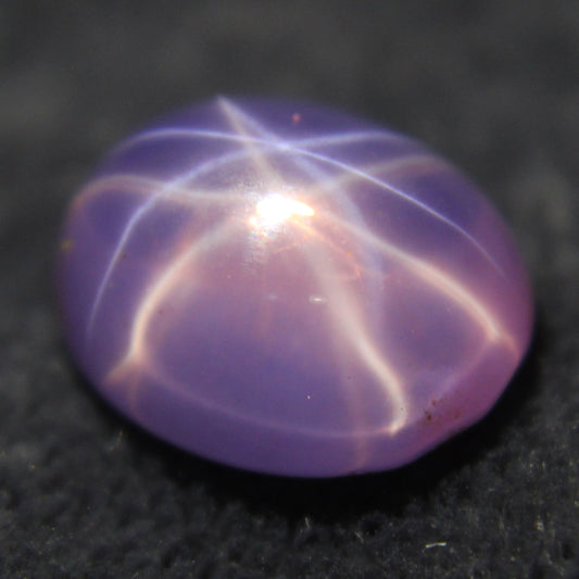 6.40 Ct Cabochon 6 Rays Star Pink Sapphire Loose Gemstones Certified